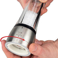 Peugeot - Daman u'Select Zirlion 6" Acrylic and Stainless Salt Mill - 2543400
