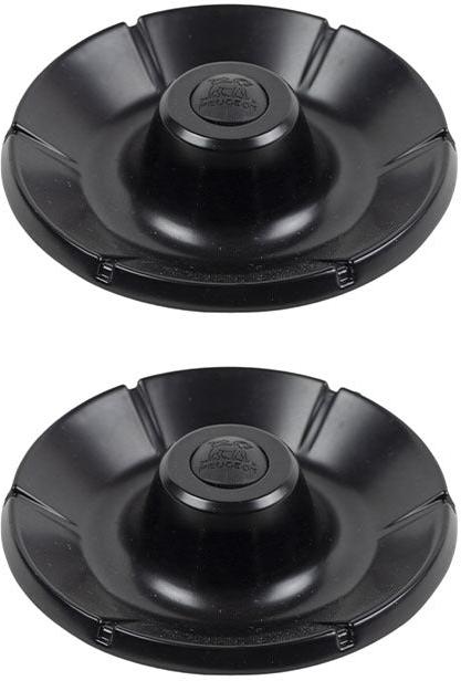 Peugeot - Duo Whisky Tasting Glasses with Black Bases, Whisky Atmosphere Gift Set - 266226