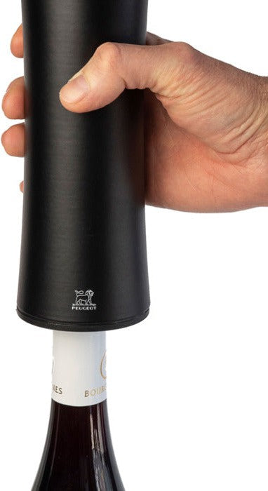 Peugeot - Elis Reverse 8.2" Rechargeable Black Corkscrew (21 cm )- 200824