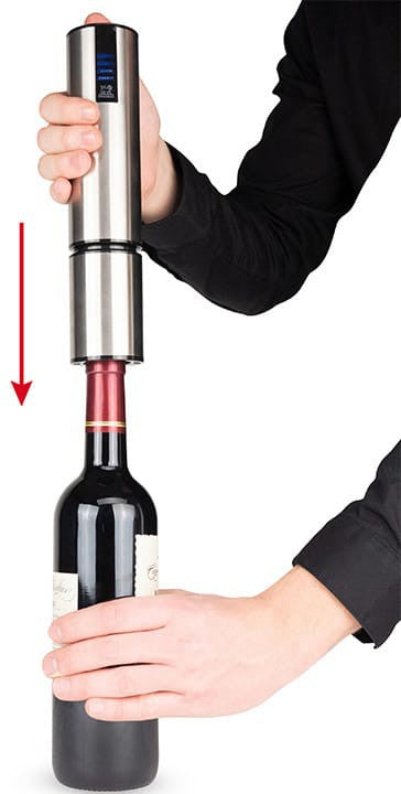 Peugeot - Elis Touch 10.5" Stainless Steel Rechargeable Corkscrew With Foil Cutter (27 cm) - 200954