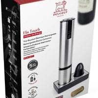 Peugeot - Elis Touch 10.5" Stainless Steel Rechargeable Corkscrew With Foil Cutter (27 cm) - 200954