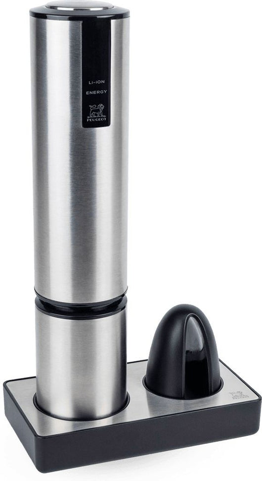 Peugeot - Elis Touch 10.5" Stainless Steel Rechargeable Corkscrew With Foil Cutter (27 cm) - 200954