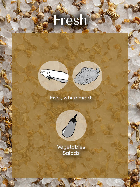 Peugeot - Fresh Salt Blend 135g, Pack of 3 x 45g Sachets - 46972