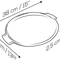 Peugeot - Grill to Table 15" Black Pizza Stone - 63054
