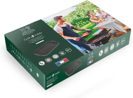 Peugeot - Grill to Table 15" Ceramic Black Meat Grill Dish - 63061