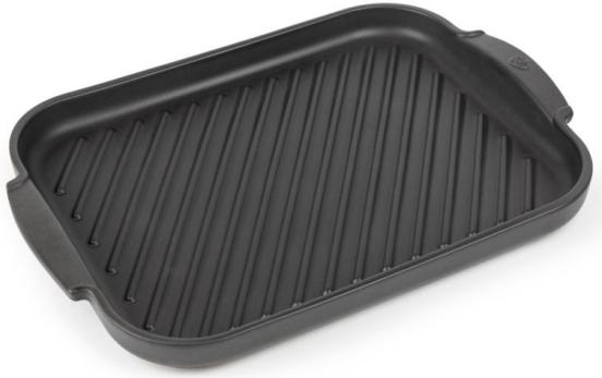Peugeot - Grill to Table 15" Ceramic Black Meat Grill Dish - 63061