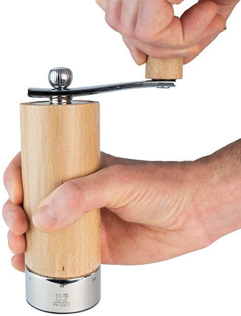 Peugeot - Isen Crank u'Select Zirlion 7" Natural Salt Mill with Crank Handle - 3731400