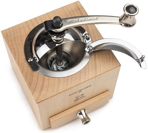 Peugeot - Le Moulin d'Olivier Roellinger 5" Natural Wooden Pepper Mill with Handl (11cm) - 43407