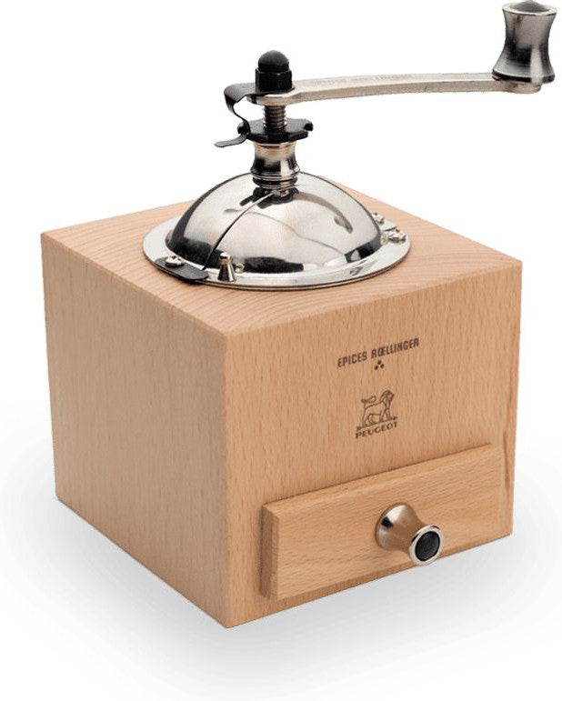 Peugeot - Le Moulin d'Olivier Roellinger 5" Natural Wooden Pepper Mill with Handl (11cm) - 43407