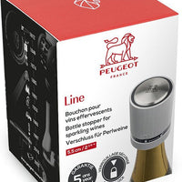 Peugeot - Line 2.16" Aluminium Cork/Bottle Stopper for Sparkling Wines - 210809