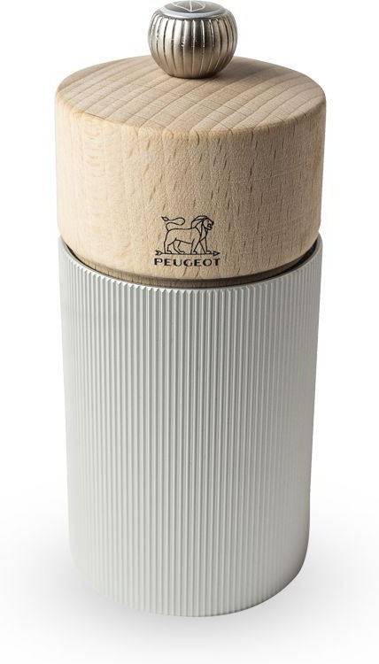 Peugeot - Line 5" Beech Wood Natural Salt Mill (12 cm) - 3989900