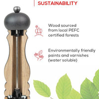 Peugeot - Line 7" Natural Salt Mill (18 cm) - 3991200