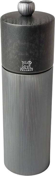 Peugeot - Line 7" Wood Carbon Salt Mill (18 cm) - 39950