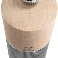 Peugeot - Line 9" Aluminum and Natural Beechwood Salt Mill - 44862