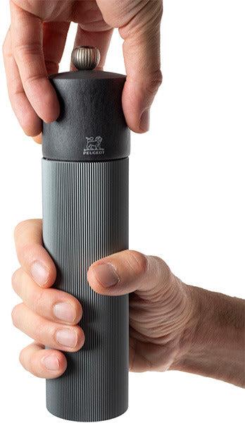 Peugeot - Line 9" Carbon Aluminium and Wood Pepper Mill - 44855