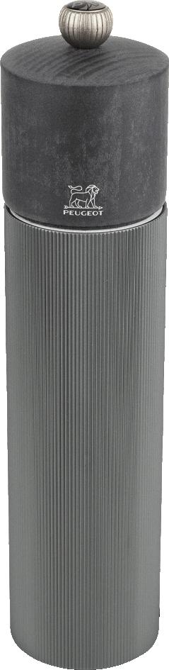 Peugeot - Line 9" Carbon Aluminium and Wood Pepper Mill - 44855
