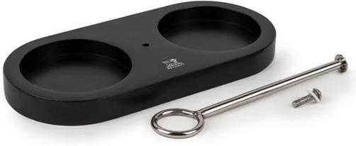 Peugeot - Line Black Bamboo Tray for Two Mills with Handle - 44565