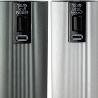 Peugeot - Line Electric 6" Carbon and Aluminum Rechargeable Salt and Pepper Mills (15cm) - 2/43148