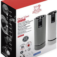 Peugeot - Line Electric u'Select Duo 6" Carbon Pepper Mill and Aluminum Zirlion Salt Mill - 2/4314800