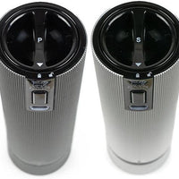 Peugeot - Line Electric u'Select Duo 6" Carbon Pepper Mill and Aluminum Zirlion Salt Mill - 2/4314800