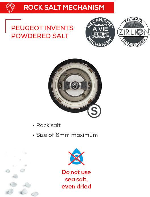 Peugeot - Daman Electric u'Select Duo 7" Iridescent Black Pepper Mill and Zirlion Salt Mill - 2/4317900 - DISCONTINUED