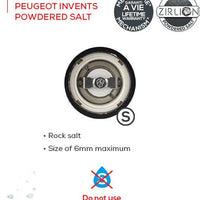 Peugeot - Daman Electric u'Select Duo 7" Iridescent Black Pepper Mill and Zirlion Salt Mill - 2/4317900 - DISCONTINUED