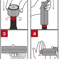 Peugeot - Line Reverse 10.5" Aluminum Automatic Corkscrew (27 cm) - 200947