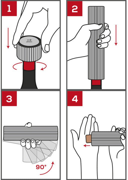 Peugeot - Line Reverse 10.5" Carbone Automatic Corkscrew (27 cm) - 200985