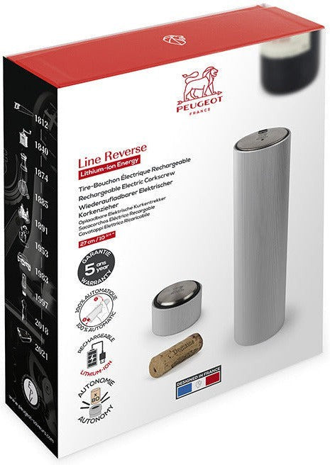 Peugeot - Line Reverse 10.5" Carbone Automatic Corkscrew (27 cm) - 200985