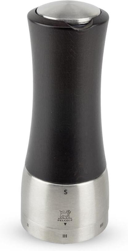 Peugeot - Madras u'Select Zirlion 6" Chocolate Wood and Stainless Salt Mill - 2521200