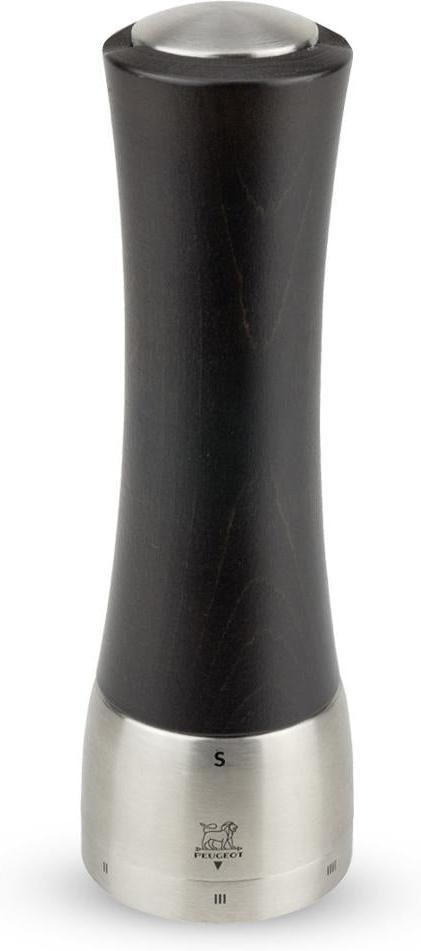 Peugeot - Madras u'Select Zirlion 8" Chocolate Wood and Stainless Salt Mill - 2523600