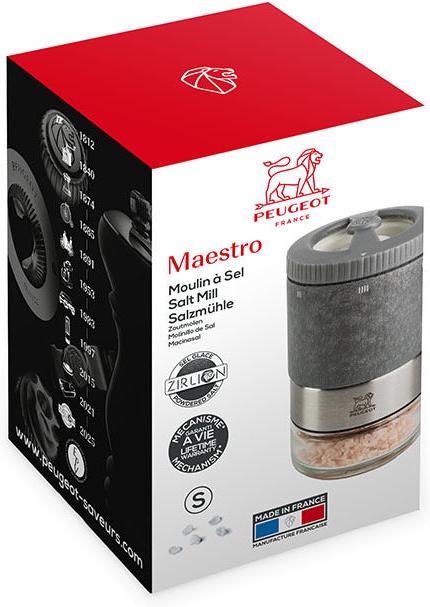 Peugeot - Maestro 5" Graphite Wood Salt Mill - 46989