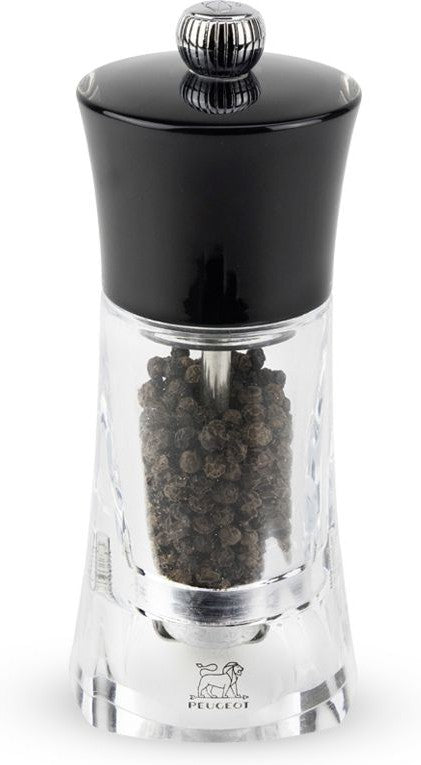 Peugeot - Molene 5" Acrylic Black Pepper Mill (14 cm) - 28992