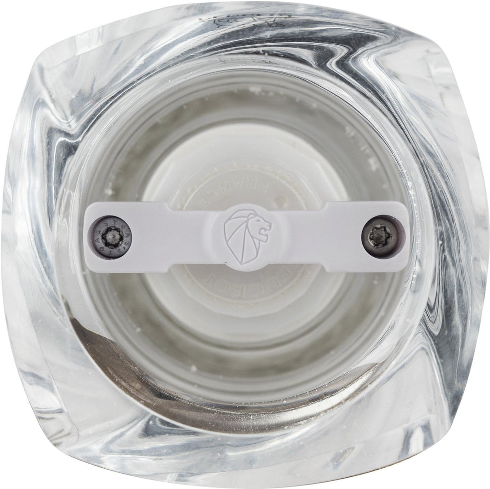 Peugeot - Molene Zirlion 5" Acrylic and White Wet Sea Salt Mill - 3039100