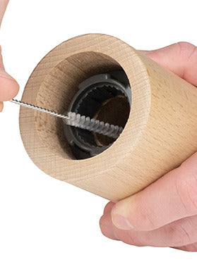 Peugeot - Naka 4" Natural Wooden Flax Seed/Nutmeg Mill (11 cm) - 37567