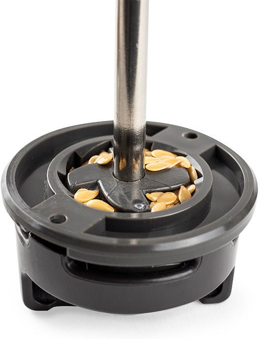 Peugeot - Naka 4" Natural Wooden Flax Seed/Nutmeg Mill (11 cm) - 37567