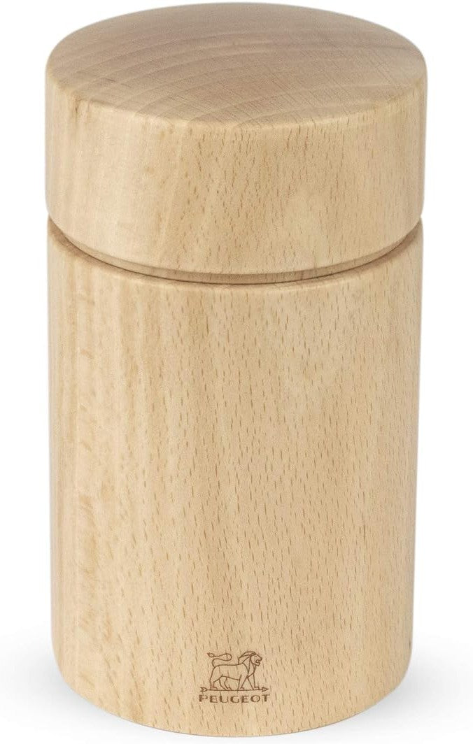 Peugeot - Naka 4" Natural Wooden Flax Seed/Nutmeg Mill (11 cm) - 37567