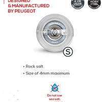 Peugeot - Nancy 4" Acrylic Salt Mill (9 cm) - 900838/SME