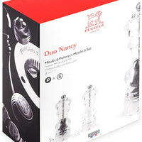 Peugeot - Nancy 7" Acrylic Pepper And Salt Mill, Pack of 2 (18cm) - 2/900818