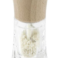 Peugeot - Oleron 5" Natural Wood and Acrylic Wet Sea Zirlion Salt Mill - 2992000