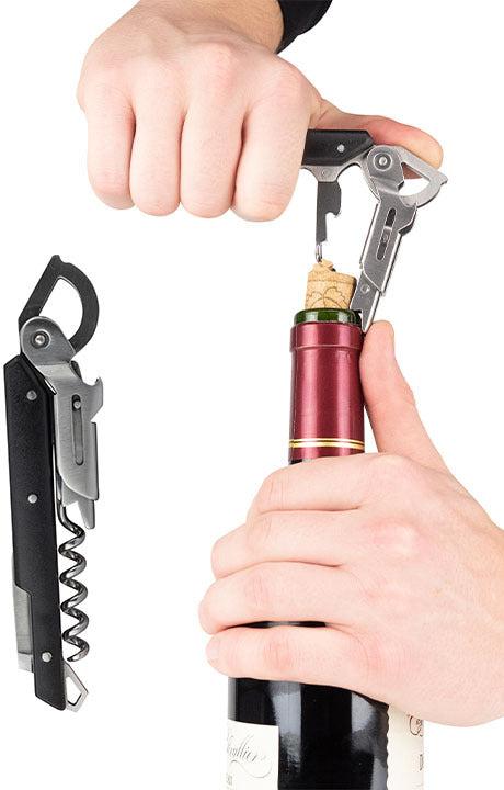 Peugeot - Open'n Preserve Electric Vacuum Pump for Wine and Clavelin Sommelier’s Corkscrew Gift Set - 210922