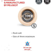 Peugeot - Paris 12" Classic Natural Wood Salt Mill - 0870430/SME