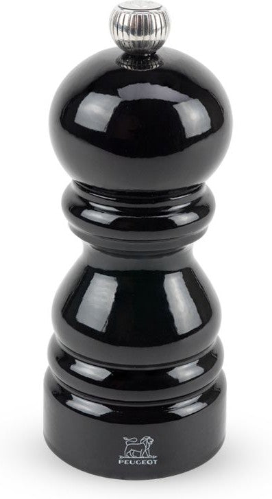 Peugeot - Paris 5" Classic Black Lacquer Wood Salt Mill - 1870412/SME - DISCONTINUED