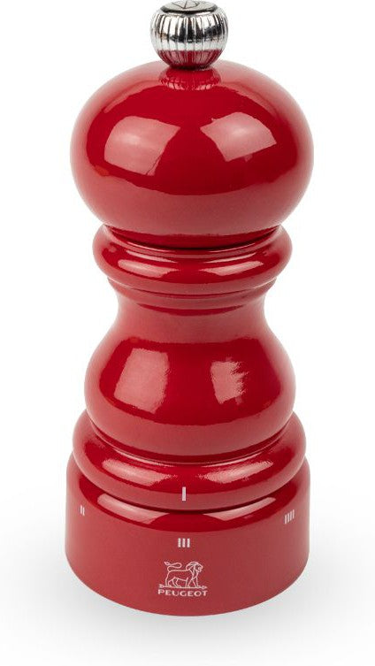 Peugeot - Paris 5" U'Select Passion Red Lacquer Wood Pepper Mill - 41199