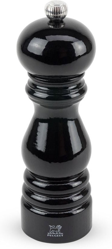 Peugeot - Paris 7" Classic Black Lacquer Wood Salt Mill - 1870418/SME - DISCONTINUED