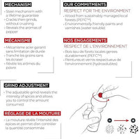 Peugeot - Paris 7" Classic Chocolate Wood Pepper Mill - 870418/1