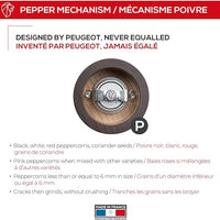 Peugeot - Paris 9" Classic Chocolate Wood Pepper Mill - 870422/1