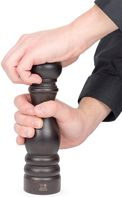 Peugeot - Paris 9" Classic Chocolate Wood Salt Mill - 870422/SME/1