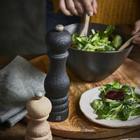 Peugeot - Paris Nature 12" Black Manual Upcycled Wooden Pepper Mill - 41441