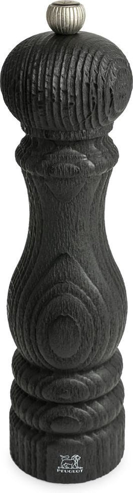 Peugeot - Paris Nature 12" Black Manual Upcycled Wooden Pepper Mill - 41441